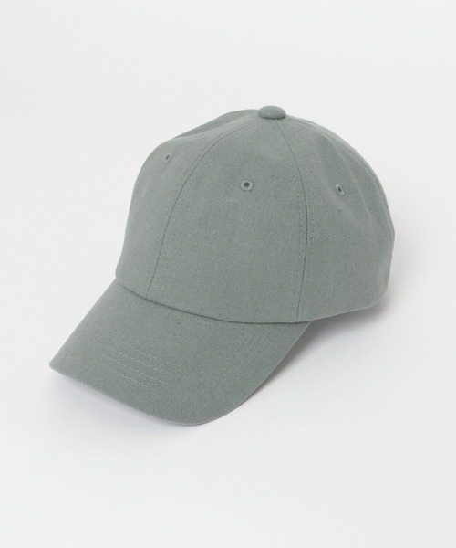 SMELLY（スメリー）の「リネンコットンキャップ（キャップ・レディース・アイボリー/ベージュ/グリーン・-）」の5枚目の写真