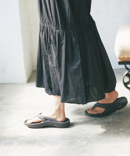 RIVE DROITE（リヴドロワ）の「綿ローンバルーンスカート（スカート・レディース・ブラック/グレー・FREE）」の10枚目の写真