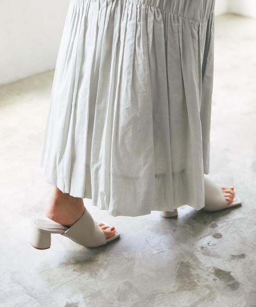 RIVE DROITE（リヴドロワ）の「綿ローンバルーンスカート（スカート・レディース・ブラック/グレー・FREE）」の14枚目の写真