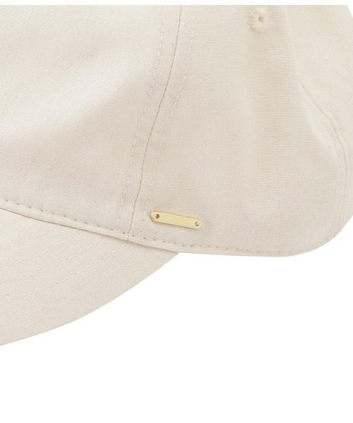 Settimissimo（セッティミッシモ）の「リネン混サマーキャップ（キャップ・レディース・ブラック/グレー/アイボリー・FREE）」の8枚目の写真