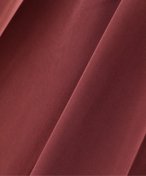 N.（N. Natural Beauty Basic）（エヌエヌナチュラルビューティーベーシック）の「◆タックストレートパンツ（その他パンツ・レディース・レッド/モカ・MEDIUM）」の16枚目の写真