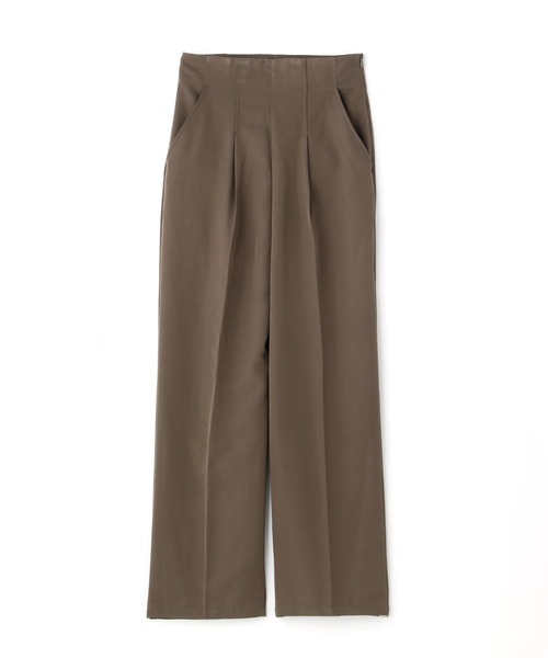 N.（N. Natural Beauty Basic）（エヌエヌナチュラルビューティーベーシック）の「◆タックストレートパンツ（その他パンツ・レディース・レッド/モカ・MEDIUM）」の13枚目の写真