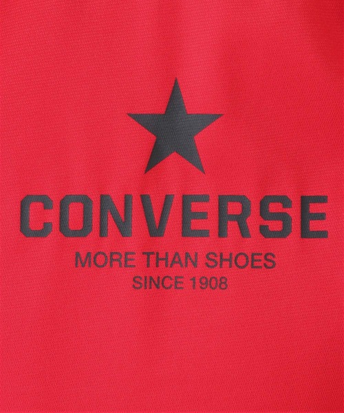 CONVERSE ALL STAR(コンバースオールスター)の「【WEB限定】【キッズ】CONVERSE コンバース 袖ロゴセットアップ(130~160cm)(セットアップ・キッズ・レッド系その他/ライトグレー・160/150/140/130)」の9枚目の写真