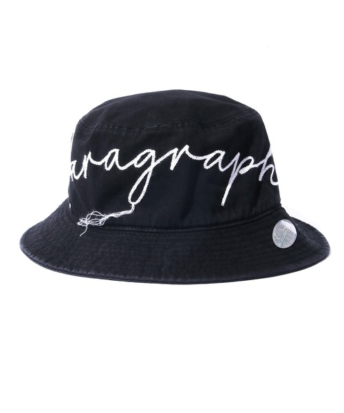 Paragraph（パラグラフ）の「Paragraph/パラグラフ VINTAGE BUCKET HAT バケットハット ブランドロゴ（ハット・メンズ・ベージュ/ブラック・FREE）」の13枚目の写真