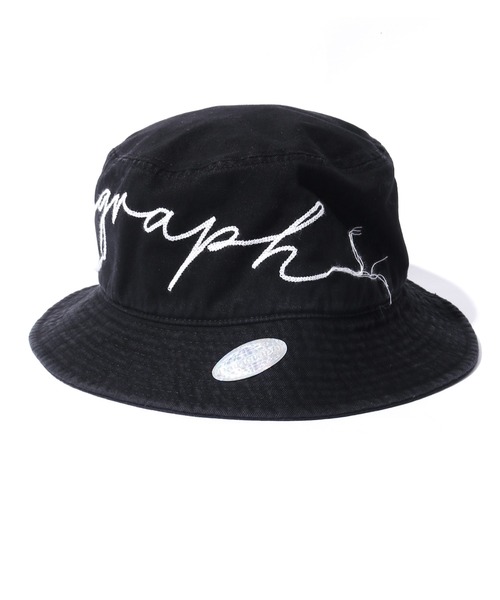 Paragraph（パラグラフ）の「Paragraph/パラグラフ VINTAGE BUCKET HAT バケットハット ブランドロゴ（ハット・メンズ・ベージュ/ブラック・FREE）」の14枚目の写真