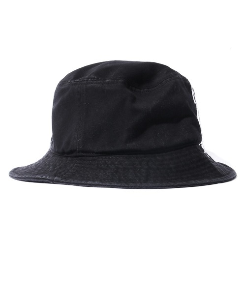 Paragraph（パラグラフ）の「Paragraph/パラグラフ VINTAGE BUCKET HAT バケットハット ブランドロゴ（ハット・メンズ・ベージュ/ブラック・FREE）」の4枚目の写真