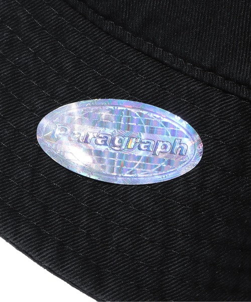 Paragraph（パラグラフ）の「Paragraph/パラグラフ VINTAGE BUCKET HAT バケットハット ブランドロゴ（ハット・メンズ・ベージュ/ブラック・FREE）」の6枚目の写真