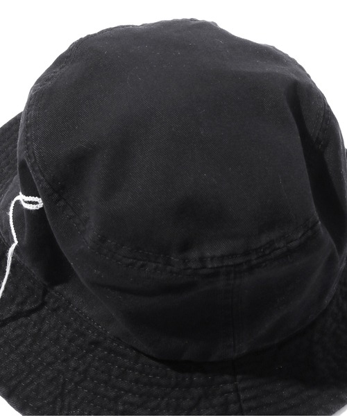 Paragraph（パラグラフ）の「Paragraph/パラグラフ VINTAGE BUCKET HAT バケットハット ブランドロゴ（ハット・メンズ・ベージュ/ブラック・FREE）」の9枚目の写真