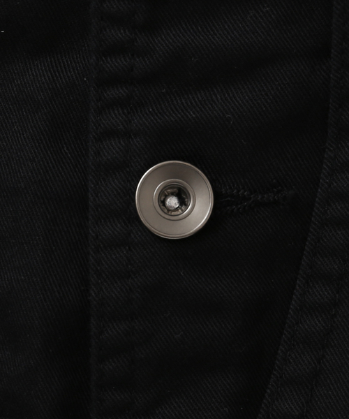 JOURNAL STANDARD（ジャーナルスタンダード）の「コットンリネンサロペット（サロペット/オーバーオール・レディース・ブラック/ナチュラル・38/36）」の7枚目の写真