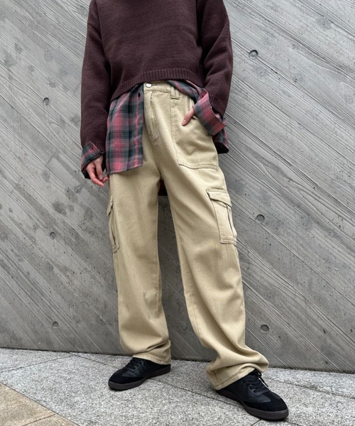 gossip！ロサンゼルス（ゴシップロサンゼルス）の「カーゴパンツ（カーゴパンツ・レディース・ベージュ/ブラウン・M/S/L）」の9枚目の写真