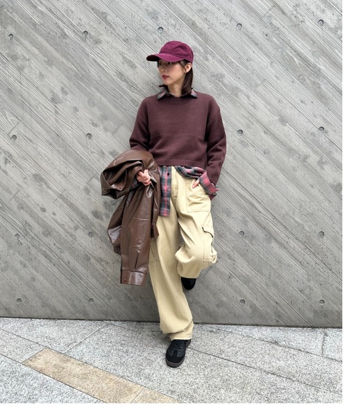 gossip！ロサンゼルス（ゴシップロサンゼルス）の「カーゴパンツ（カーゴパンツ・レディース・ベージュ/ブラウン・M/S/L）」の11枚目の写真