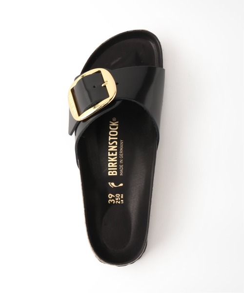 BIRKENSTOCK(ビルケンシュトック)の「【BIRKENSTOCK/ビルケンシュトック】MADRID BIG BUCKLE PATENT:サンダル(サンダル・レディース・ブラック/ブラウン・37/38/39/36)」の7枚目の写真