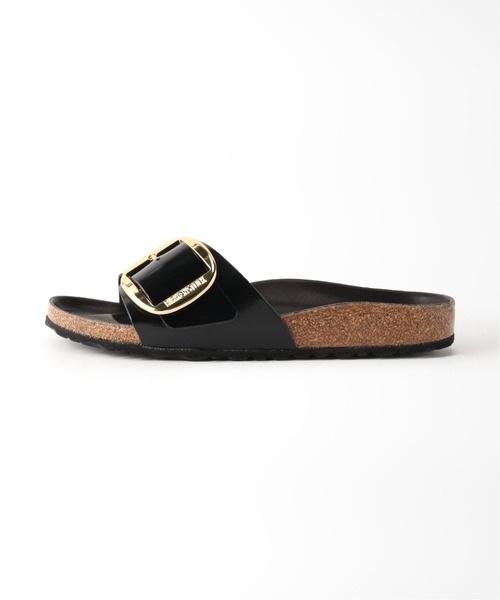 BIRKENSTOCK(ビルケンシュトック)の「【BIRKENSTOCK/ビルケンシュトック】MADRID BIG BUCKLE PATENT:サンダル(サンダル・レディース・ブラック/ブラウン・37/38/39/36)」の3枚目の写真