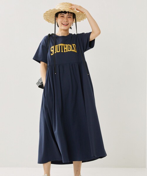 FREAK'S STORE（フリークスストア）の「ウエスト切替ロゴ半袖