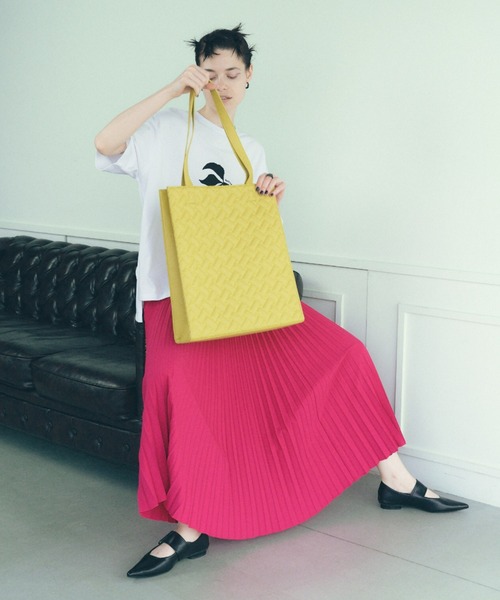 manana suerte（マニャーナスエルテ）の「キルティングトートバッグ（トートバッグ・レディース・ブラック/シルバー/イエロー・FREE）」の10枚目の写真