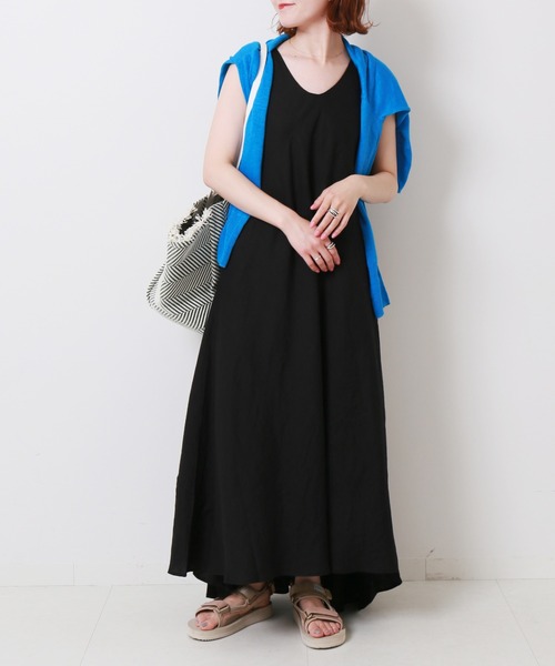 Spick & Span(スピックアンドスパン)の「【LEQUIO/レキオ 】MACHI DRESS2(ワンピース・レディース・ブラック/レッド・FREE)」の2枚目の写真