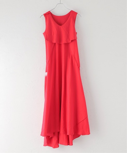 Spick & Span(スピックアンドスパン)の「【LEQUIO/レキオ 】MACHI DRESS2(ワンピース・レディース・ブラック/レッド・FREE)」の14枚目の写真