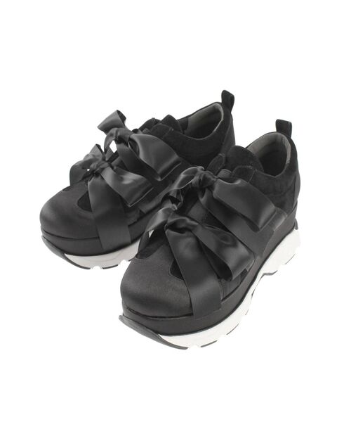 merry jenny（メリージェニー）の「リボンスニーカー（スニーカー・レディース・アイボリー/ブラック・MEDIUM/LARGE/SMALL）」の18枚目の写真