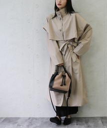 Per sist ence（パーシエンス）の「Per sist ence/パーシエンス　ケープコート（トレンチコート）」