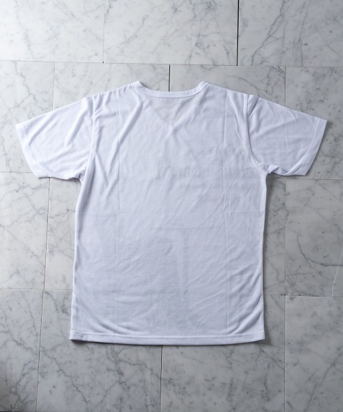 Buffalo Bobs（バッファローボブズ）の「CAFFE&BAR(カフェ＆バー)Vネック プリント Tシャツ（Tシャツ/カットソー・メンズ・ホワイト・2-3/3-4/1-2）」の4枚目の写真