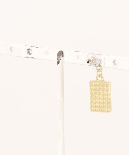 1004ST(イチマルマルヨンエスティ―)の「【1004ST】麻雀牌 クロス シルバーピアス (片耳)(MA)(ピアス(片耳用)・レディース・A/B/C/D/E/F/G/H/I/J/L/M/K/O/N/P/Q/S/R/U/T・FREE)」の22枚目の写真
