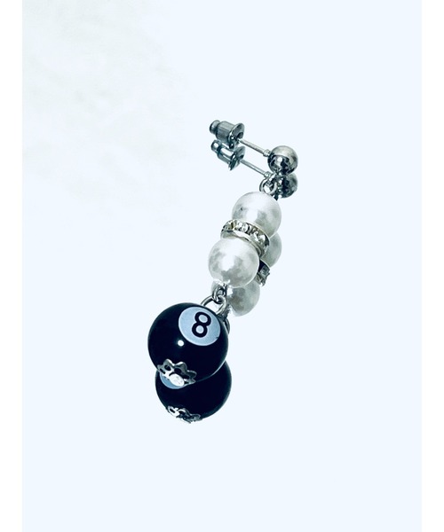 1004ST(イチマルマルヨンエスティ―)の「【1004ST】麻雀牌 クロス シルバーピアス (片耳)(MA)(ピアス(片耳用)・レディース・A/B/C/D/E/F/G/H/I/J/L/M/K/O/N/P/Q/S/R/U/T・FREE)」の12枚目の写真