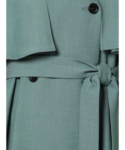 LAGUNAMOON(ラグナムーン)の「ケープトレンチコート(トレンチコート・レディース・ブルー/ベージュ・SMALL/MEDIUM)」の12枚目の写真