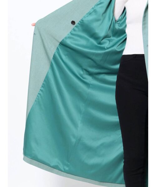 LAGUNAMOON(ラグナムーン)の「ケープトレンチコート(トレンチコート・レディース・ブルー/ベージュ・SMALL/MEDIUM)」の19枚目の写真