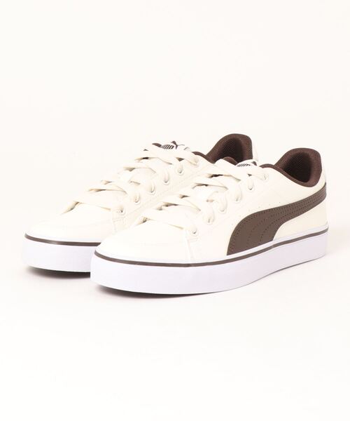 PUMA(プーマ)の「PUMA プーマ ユニセックス プーマ V コート バルク スニーカー(スニーカー・メンズ・ホワイト系その他/ホワイト/ブラック系その他/ブラック×ホワイト/ホワイト系その他2・25.5cm/25.0cm/22.0cm/26.0cm/27.5cm/22.5cm/24.5cm/28.0cm/24.0cm/26.5cm/23.5cm/23.0cm/27.0cm/29.0cm/28.5cm/30.0cm)」の9枚目の写真