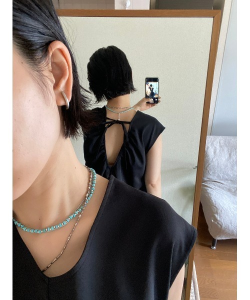BLACK BY MOUSSY（ブラックバイマウジー）の「back ribbon one