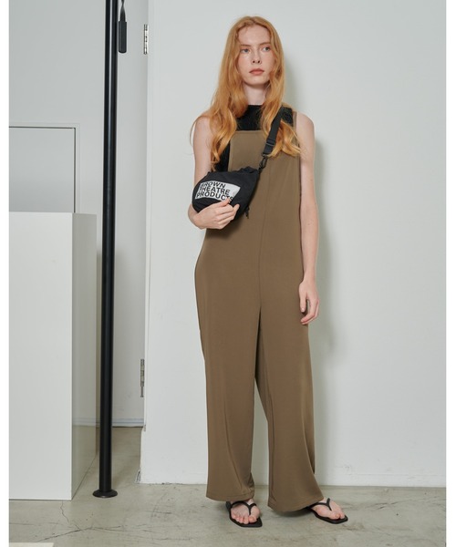 THEATRE PRODUCTS（シアタープロダクツ）の「STICKER LABEL DRAWSTRING BAG/ステッカーラベル巾着バッグ（ショルダーバッグ・レディース・アイボリー/ブラック/ブラウン・FREE）」の15枚目の写真