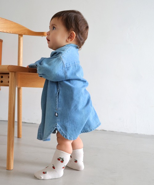 PUPPAPUPO（プッパプーポ）の「ボタニカル クルー ソックス 3足組（ソックス/靴下・キッズ・その他・XS/S）」の2枚目の写真