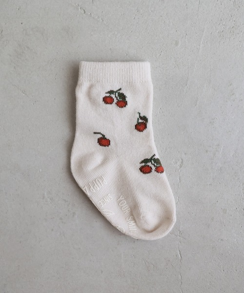 PUPPAPUPO（プッパプーポ）の「ボタニカル クルー ソックス 3足組（ソックス/靴下・キッズ・その他・XS/S）」の3枚目の写真