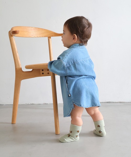 PUPPAPUPO（プッパプーポ）の「ボタニカル クルー ソックス 3足組（ソックス/靴下・キッズ・その他・XS/S）」の4枚目の写真