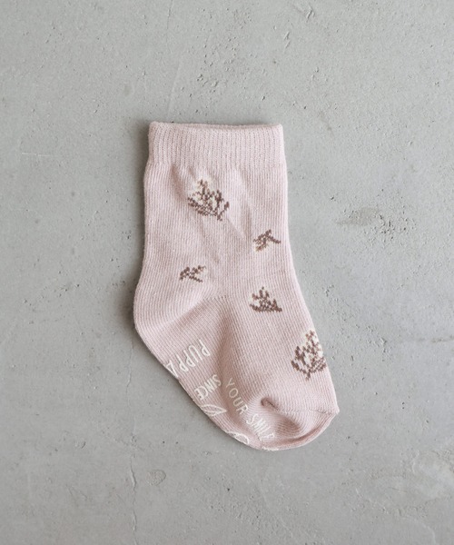 PUPPAPUPO（プッパプーポ）の「ボタニカル クルー ソックス 3足組（ソックス/靴下・キッズ・その他・XS/S）」の7枚目の写真