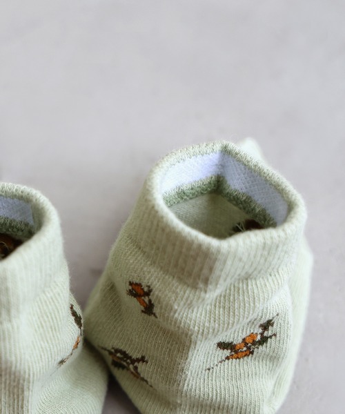 PUPPAPUPO（プッパプーポ）の「ボタニカル クルー ソックス 3足組（ソックス/靴下・キッズ・その他・XS/S）」の10枚目の写真