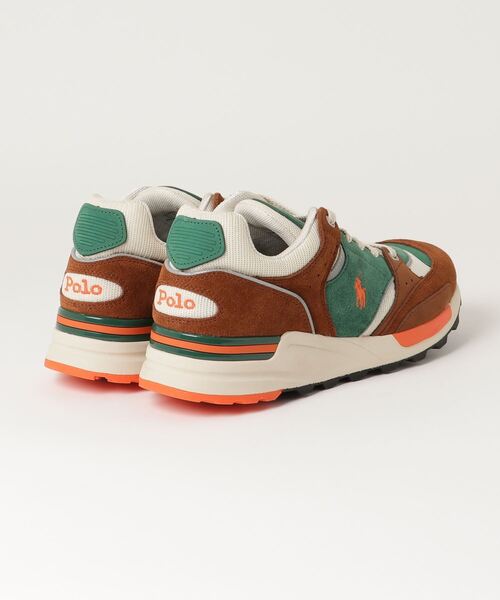 POLO RALPH LAUREN Trackstar 200 スニーカー ポニー RALPH LAUREN ラルフローレン TRACKSTER 200 ホワイト×ブラック