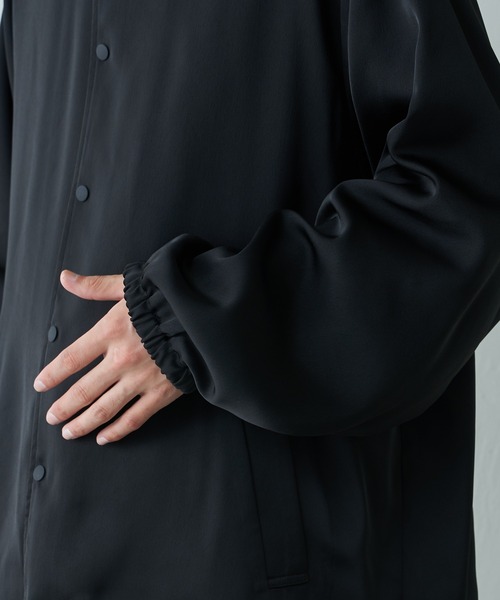 Lui's（ルイス）の「サテンドットブルゾン（ブルゾン・メンズ・ブラック/グリーン・FREE）」の14枚目の写真