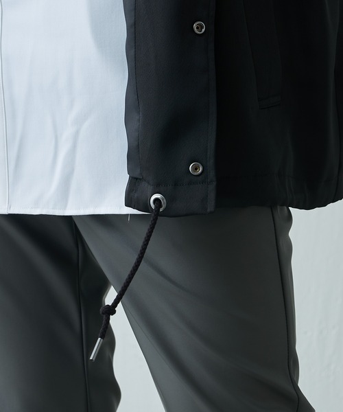 Lui's（ルイス）の「サテンドットブルゾン（ブルゾン・メンズ・ブラック/グリーン・FREE）」の17枚目の写真