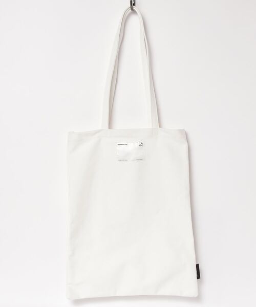 ADAM PATEK(アダムパテック)の「【ADAMPATEK/アダムパテック】basic canvas tote bag/ベーシックキャンバストートバッグ(トートバッグ・レディース・ホワイト/ブラック・FREE)」の1枚目の写真