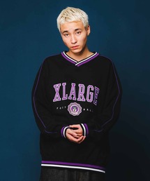 XLARGE | PIPING V NECK SWEAT(スウェット)