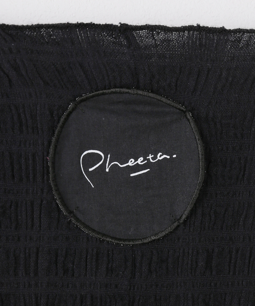 FRAMeWORK(フレームワーク)の「【Pheeta/フィータ】DRESS(ワンピース・レディース・ホワイト/ブラック・FREE)」の4枚目の写真