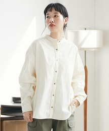 CRAFT STANDARD BOUTIQUE | コーデュロイバンドカラーシャツ　＊(シャツ/ブラウス)