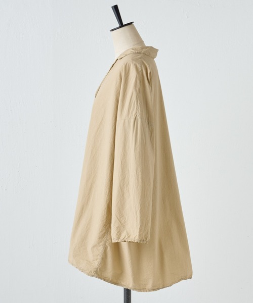 BEARDSLEY(ビアズリー)の「《ALBUM DI FAMIGLIA》オープンカラーシャツ(ベルト・レディース・キャメル・S)」の7枚目の写真