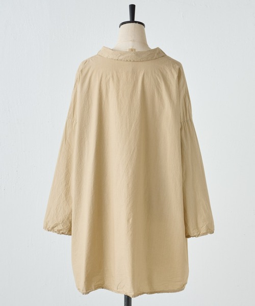 BEARDSLEY(ビアズリー)の「《ALBUM DI FAMIGLIA》オープンカラーシャツ(ベルト・レディース・キャメル・S)」の10枚目の写真