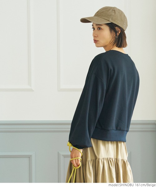 coca（coca）（コカ）の「刺繍CAP（キャップ・レディース・ベージュ/ブラック・ONE SIZE）」の6枚目の写真