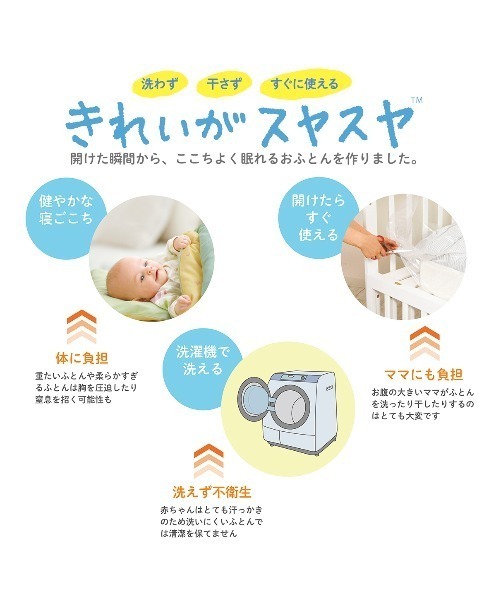 コンビミニ　ミニ布団11点セット combimini（コンビミニ）の「ミニ布団11点セット（トゥインク