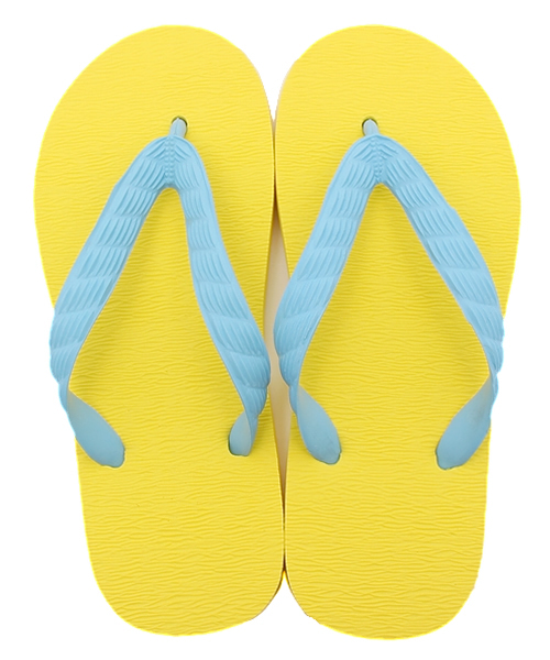 こども ビームス（コドモビームス）の「げんべい / ビーチサンダル (15～21cm)（ビーチサンダル・キッズ・ライトグレー/グレー×ホワイト/ブラウン/ブラウン系その他/ライトホワイト/イエロー/ライトイエロー/ブルー系その他/サックスブルー/ピンク×イエロー/ライトピンク/ベビーピンク/ピンク系その他/ピンク・18/15 /16/19/17/21）」の8枚目の写真