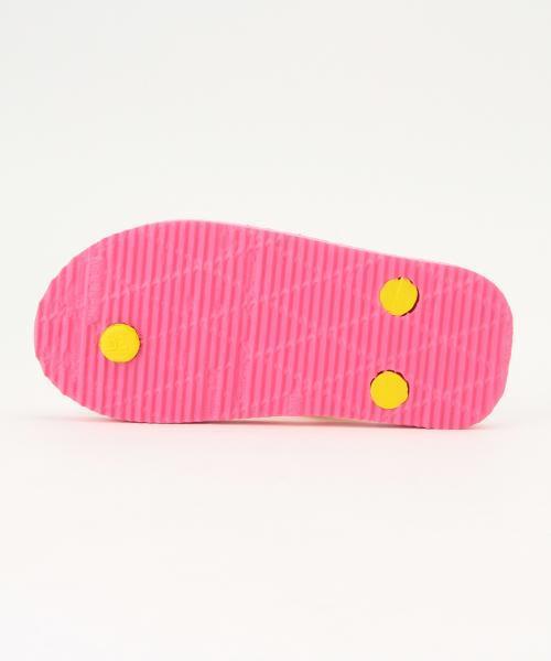 こども ビームス（コドモビームス）の「げんべい / ビーチサンダル (15～21cm)（ビーチサンダル・キッズ・ライトグレー/グレー×ホワイト/ブラウン/ブラウン系その他/ライトホワイト/イエロー/ライトイエロー/ブルー系その他/サックスブルー/ピンク×イエロー/ライトピンク/ベビーピンク/ピンク系その他/ピンク・18/15 /16/19/17/21）」の21枚目の写真