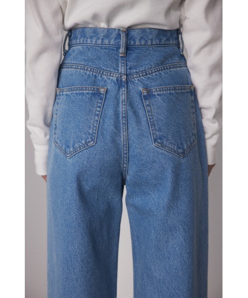 BLACK BY MOUSSY(ブラックバイマウジー)の「MACHO blue denim(マチョブルーデニム)(デニムパンツ・レディース・ブルー・26inch/23inch/24inch/25inch)」の8枚目の写真